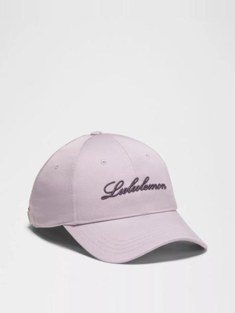 lululemon Structured Ball Cap *Script