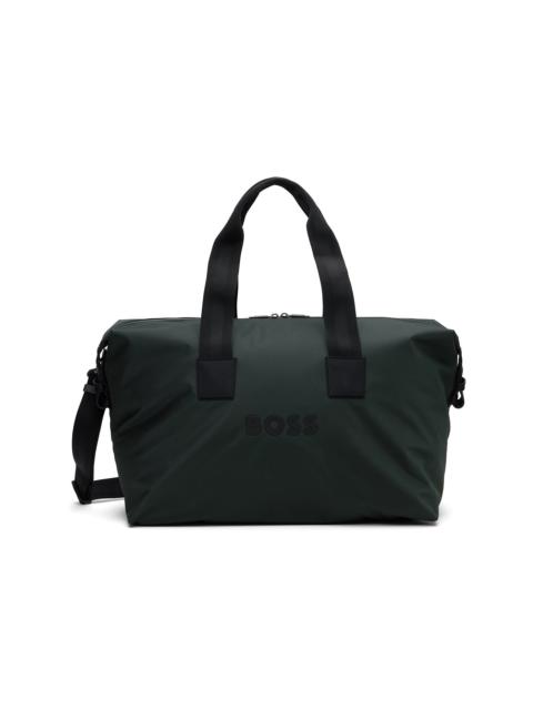 BOSS Green Bonded-Logo Duffle Bag
