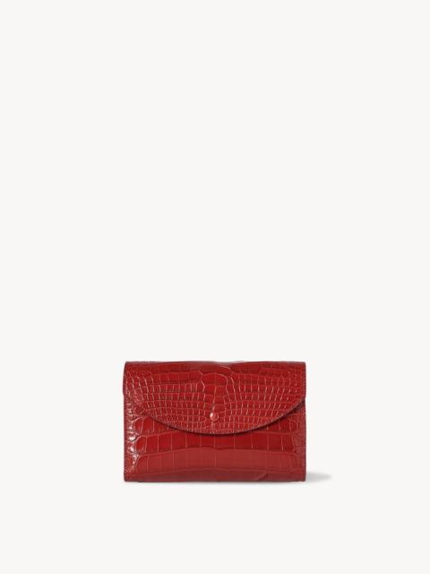 The Row All In Wallet in Alligator