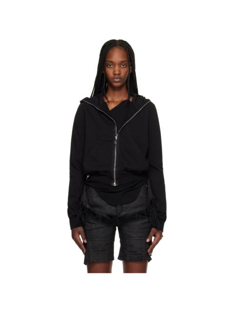 Rick Owens DRKSHDW Black Temple Small Hoodie