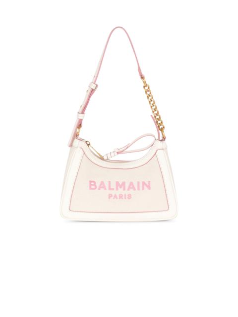 Balmain B-Army canvas bag with leather details