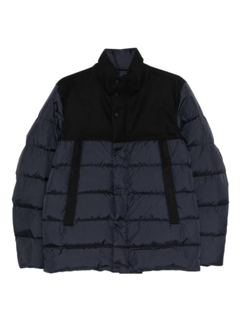 Herno panelled quilted coat