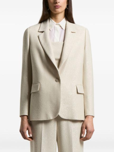 PESERICO single-button blazer