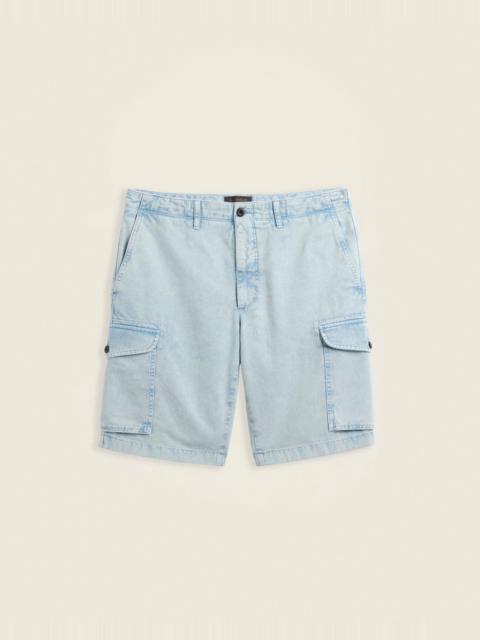 SLOWEAR Regular fit organic cotton cargo Bermuda shorts