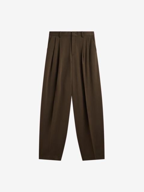 The Frankie Shop Vester Pleated Trousers - Brown