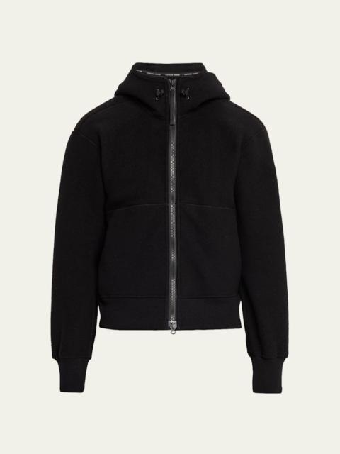 Canada Goose Men's Chilliwack Fleece Hooded Bomber Jacket