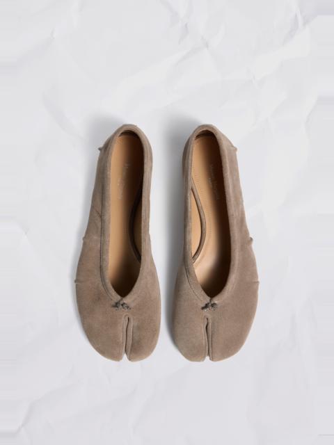 Maison Margiela Tabi Ballerina Suede