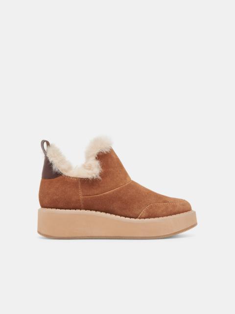 dolce vita ARDY PLUSH H2O BOOTIES PECAN SUEDE