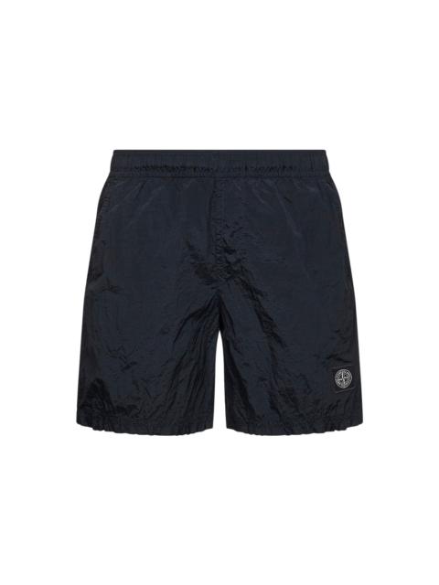 Stone Island Blue Nylon Metal swim shorts