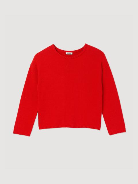 Sandro Bouclé knit sweater