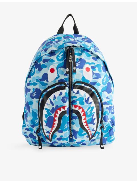 A BATHING APE® ABC Camo Shark Woven Daypack