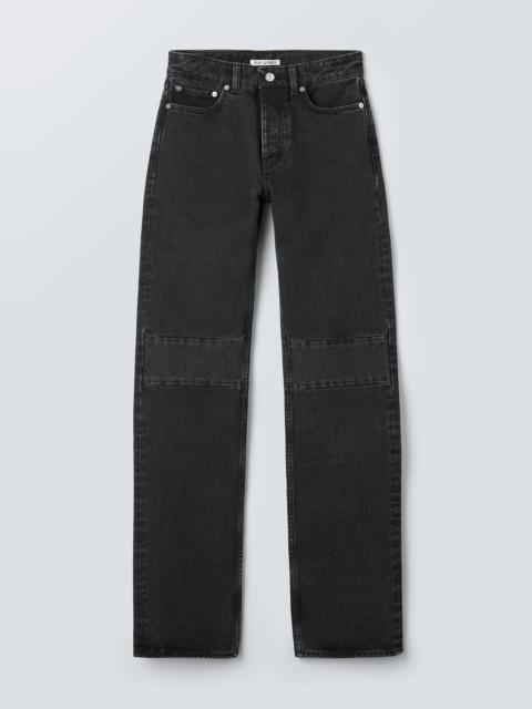 Our Legacy Extended Linear Cut Washed Black Denim