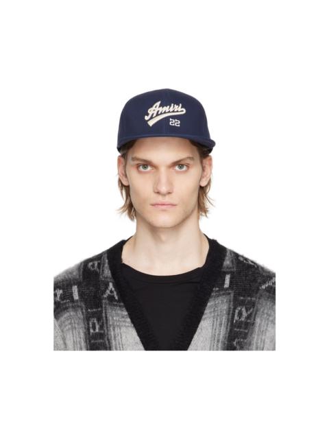 AMIRI Indigo 'Amiri 22' Fitted Cap