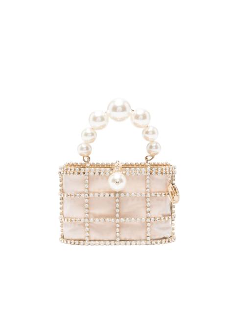 Rosantica Holli faux pearl-embellished mini bag