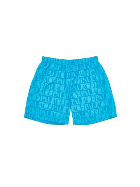 PALACE DOMINO PRINT SWIM SHORTS BLUE