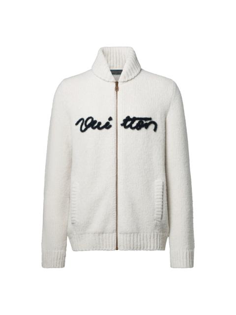 Louis Vuitton Embroidered Signature Zippered Blouson