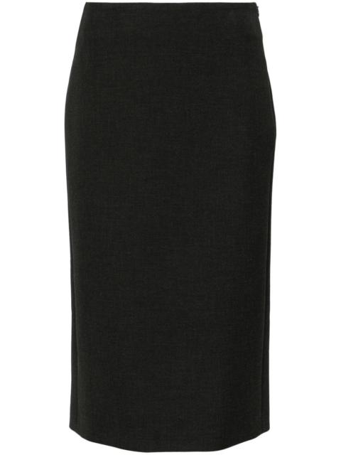 PESERICO A-line midi skirt