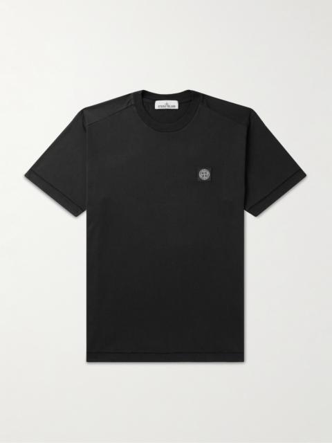 Stone Island Logo-Appliquéd Cotton-Jersey T-Shirt
