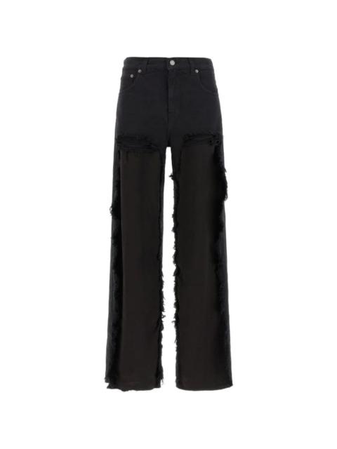 HAIKURE frayed distressed jeans
