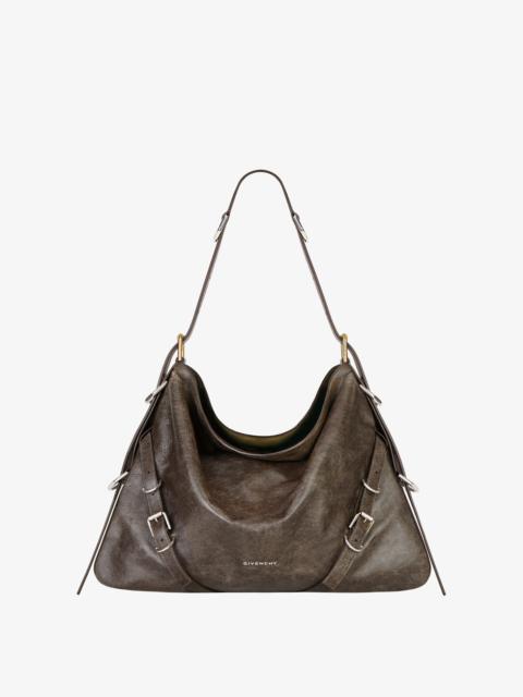 Givenchy MEDIUM VOYOU BAG IN AGED LEATHER