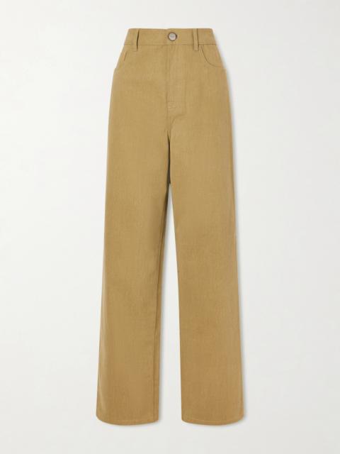 RÓHE High-rise Wide-leg Jeans