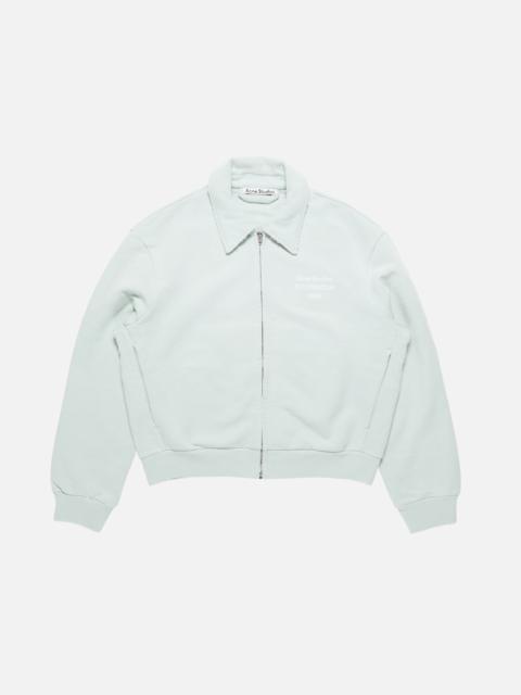 Acne Studios Cardigan with collar - Pale mint