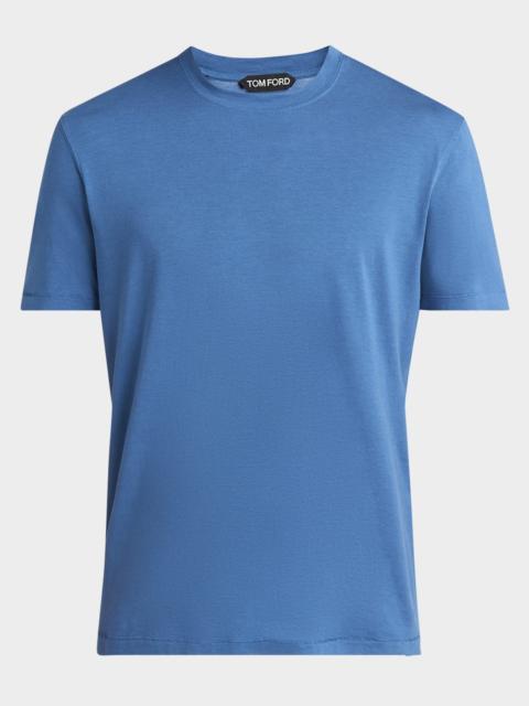 TOM FORD Men's Lyocell-Cotton Crewneck T-Shirt