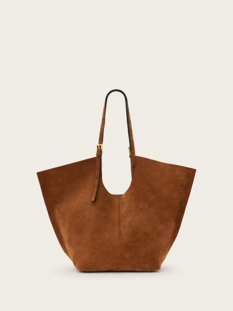 ALLSAINTS ARA SUEDE TOTE BAG