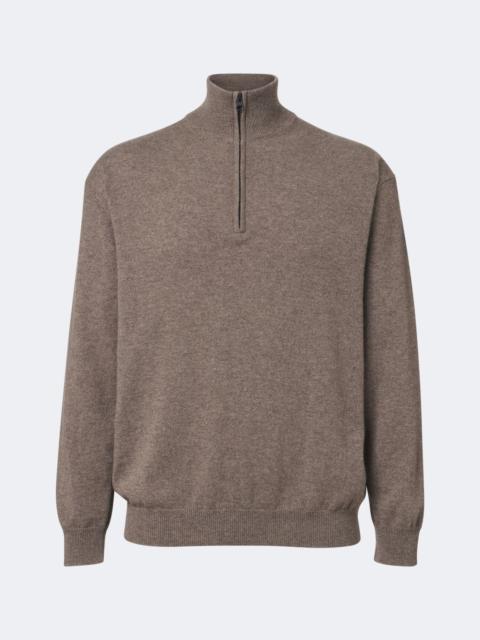 LISA YANG Augustus cashmere half-zip sweater