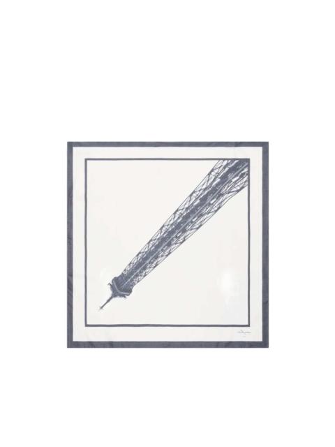 Matières Fécales Eiffel Tower-print scarf