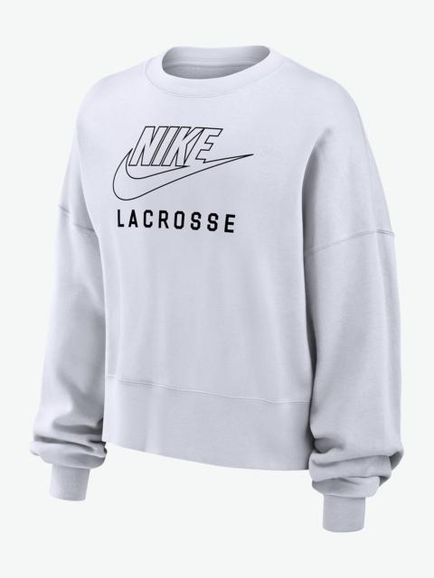 Nike Phoenix Fleece Women's Lacrosse Crew-Neck Sweatshirt