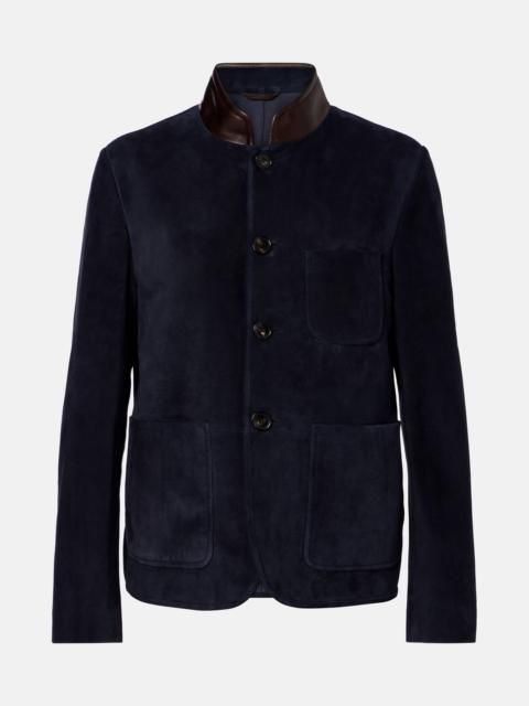 Loro Piana Spagna Mini suede jacket