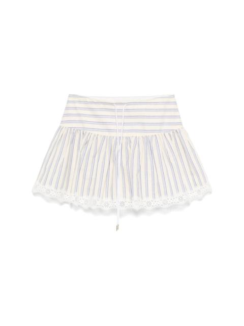 Sandro striped shorts