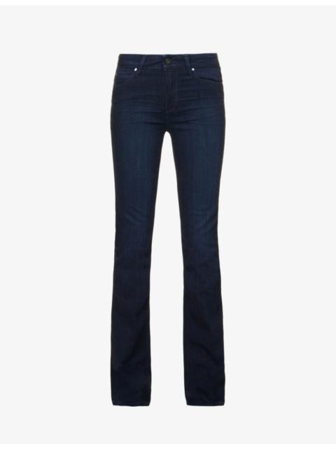 PAIGE Manhattan Boot slim-fit high-rise stretch-denim jeans