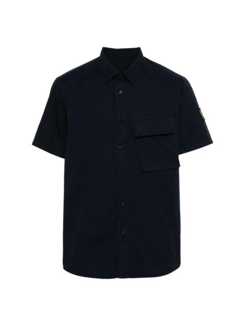 short-sleeve cotton shirt