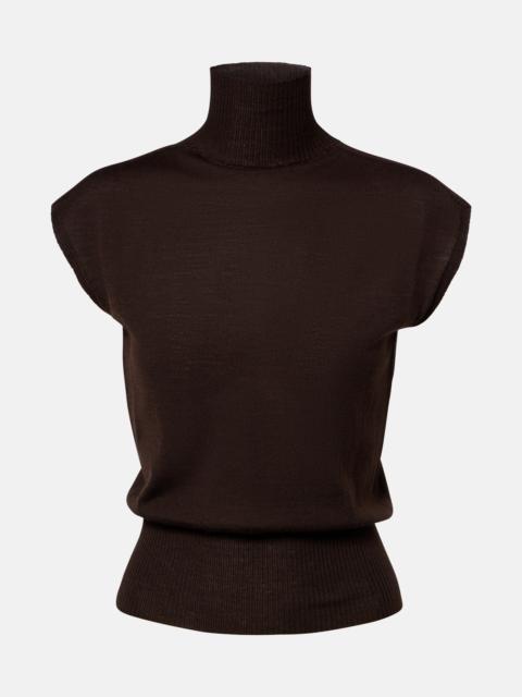 Rick Owens Virgin wool turtleneck sweater