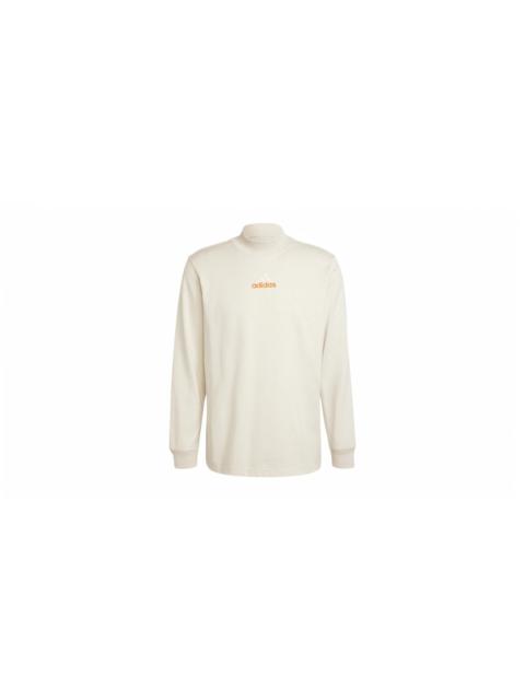 adidas adidas Long Sleeve Mock Neck Q1 Long-Sleeve Top Alumina