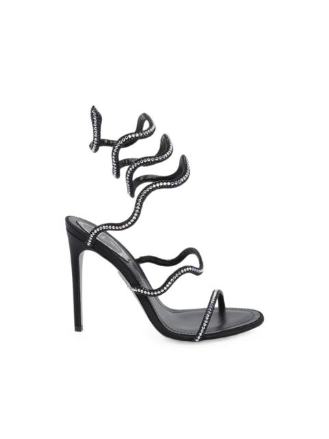 RENE CAOVILLA crystal-embellished sandals