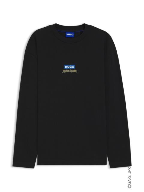 HUGO HUGO X JUJUTSU KAISEN T-SHIRT WITH YUJI, MEGUMI AND KENTO PRINT