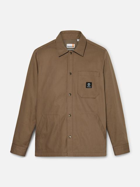 Timberland Men's Fleece Lined Overshirt