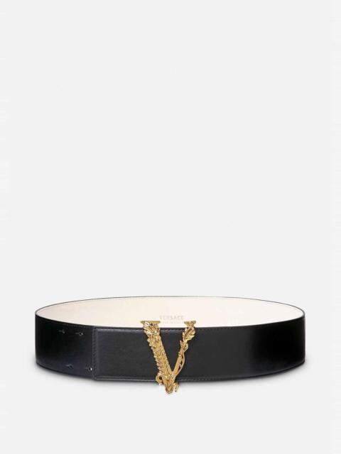 VERSACE Virtus Leather Belt