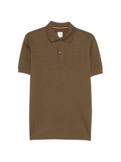 Paul Smith Artist Stripe striped placket polo shirt