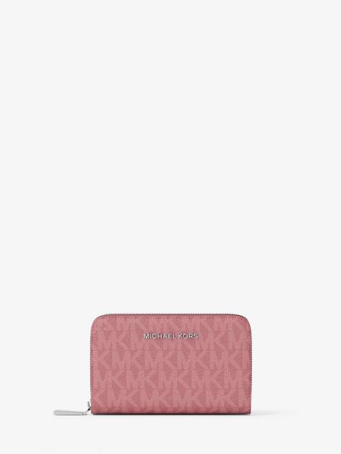 MICHAEL KORS Jet Set Small Signature Logo Wallet