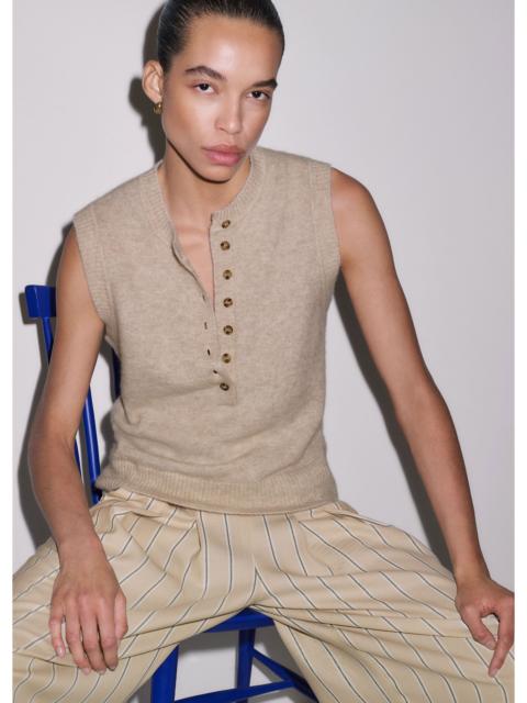 ME+EM Henley Knit Tank