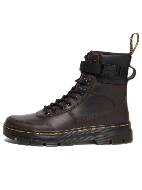 Dr. Martens Dr.Martens Combs Tech Crazy Horse Leather Casual Boots 'Dark Brown Crazy Horse' 27804201