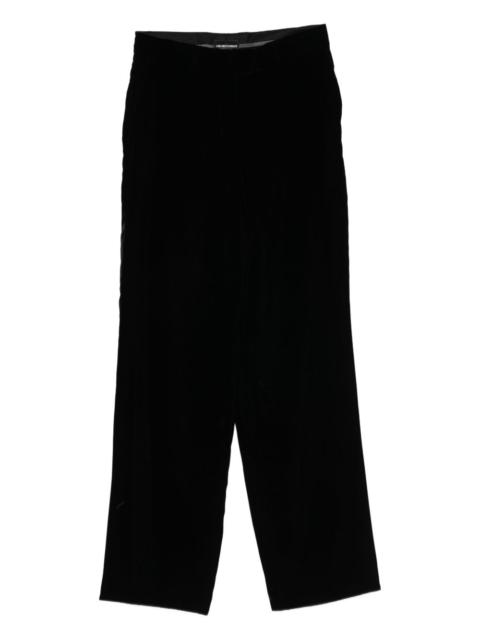 EMPORIO ARMANI velvet trousers
