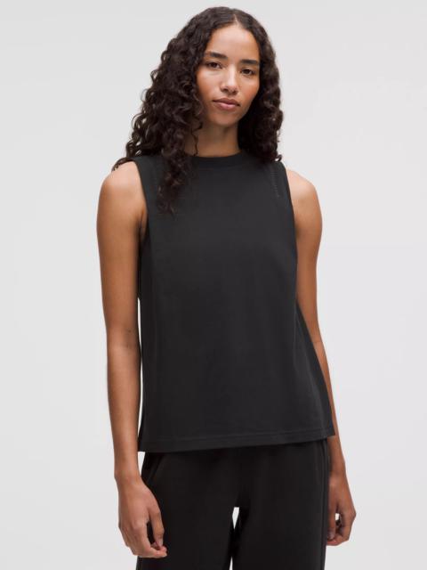lululemon Cotton Jersey Stitch-Detail Tank Top
