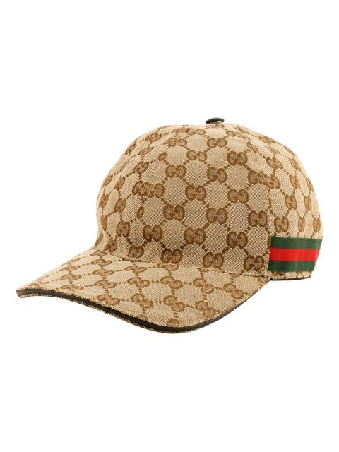 Gucci Original GG Canvas Baseball Hat With Web 'Original GG' 200035-KQWBG-9791