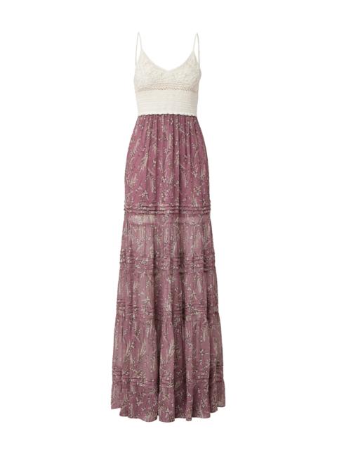 VERONICA BEARD JOSIANE FLORAL MAXI DRESS