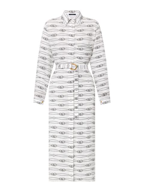 Louis Vuitton Nautical Knots Long Shirt Dress